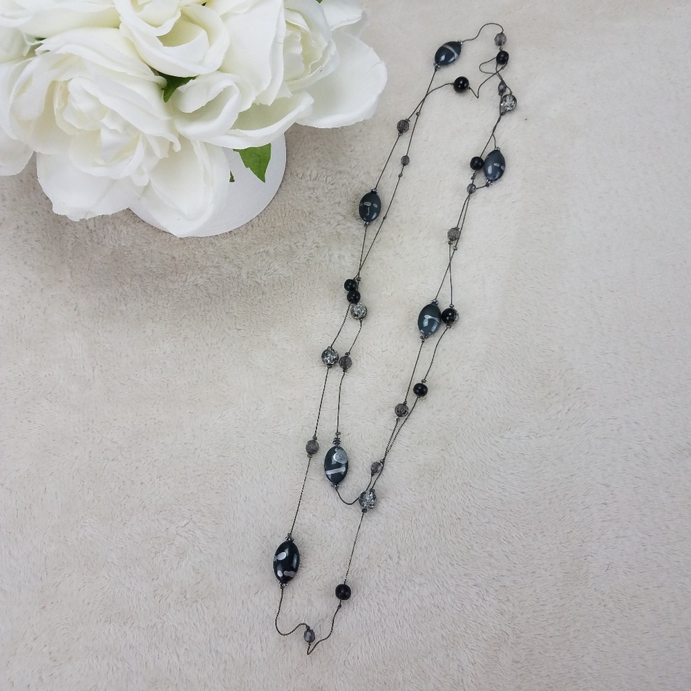Beaded Rope Style Necklace